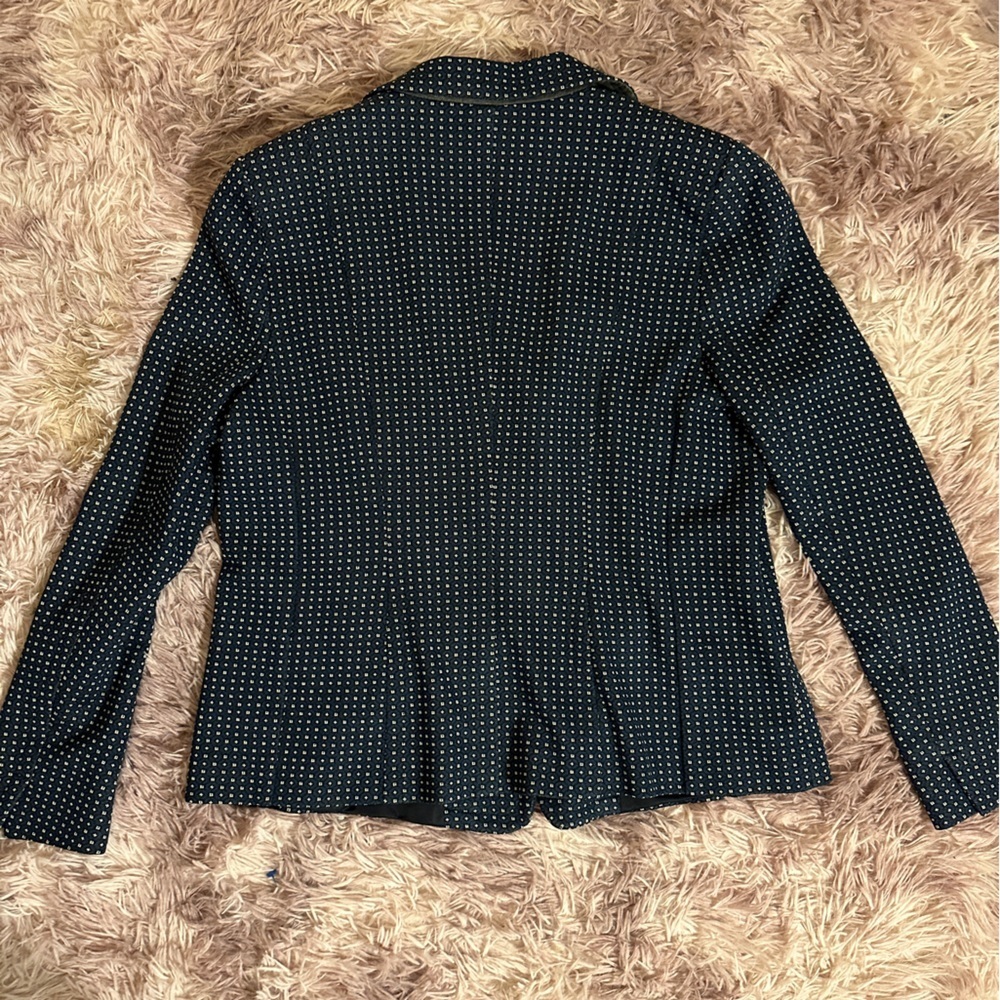 Women’s Riani Navy and White Blazer Size 16 Large - Picture 12 of 12